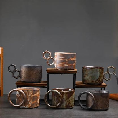 Creative Medieval Ceramic Mug Coffee Mug Ceramic Mug Nordic Afternoon Tea Simple Creativity