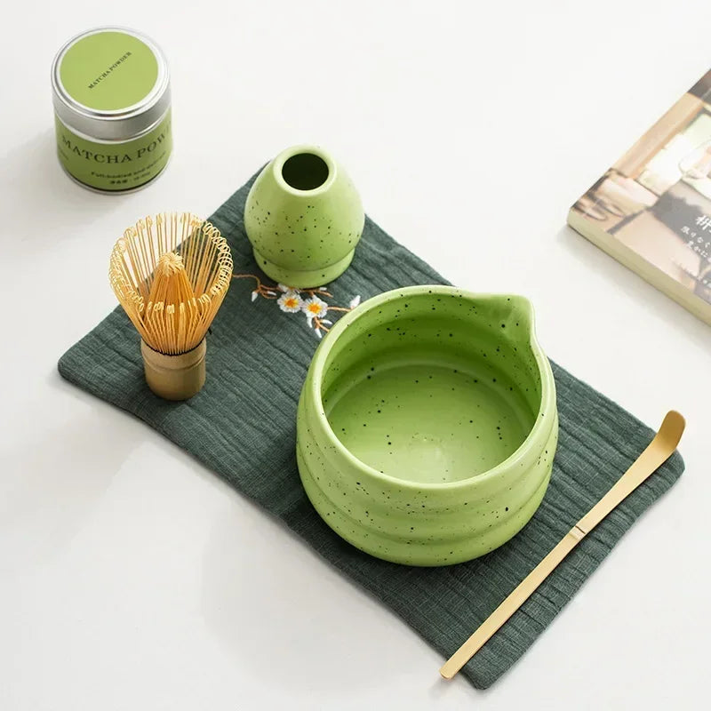 4/6PCS 7pcs Matcha White Tea Whisk Teaware Japanese Ceremony Bamboo Chasen Tea Tool Tea Brush Exquisite Matcha Kit for Teaset