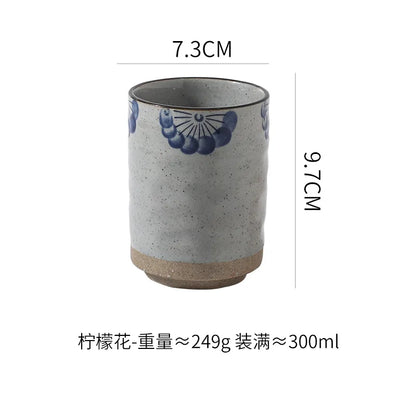 Ceramic Water Cup Creative Japanese Sushi Table Cup Office Water Cup Large Capacity