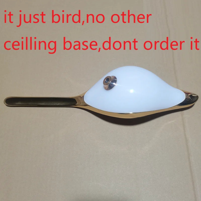 New Creative Personality Chandelier Bird Living Room Chandelier Art Home Decor 6 Lights Creative Bedroom, Kitchen Chandelier