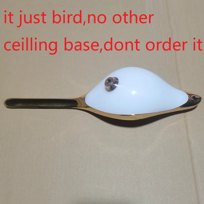 New Creative Personality Chandelier Bird Living Room Chandelier Art Home Decor 6 Lights Creative Bedroom, Kitchen Chandelier