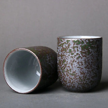 120ml Kiln Change Pottery Wine Mug Water Mugs Porcelain Coffee Cup Tea Cups Drinkware Water Cups