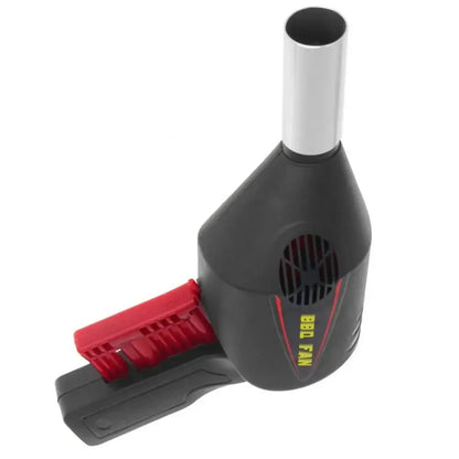 19x18.5x5.1cm BBQ Air Blower ventilator prijenosni izletnički piknik ručno držeći kampiranje ventilatora za kuhanje na otvorenom za roštilj na otvorenom