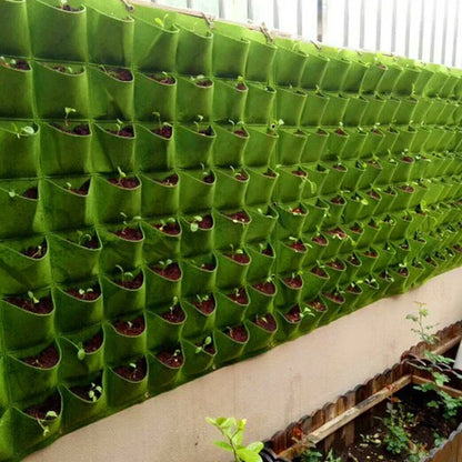 Ny væg hængende lommer planteposer blomsterpotte hjem have vokse pose have planter lodret suculentas plante pot boligindretning