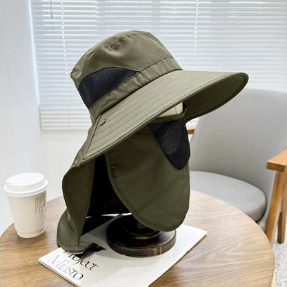 Summer Protective Hat Outdoor Camping Sun Hat Women S Hiking Detachable Sun Hat