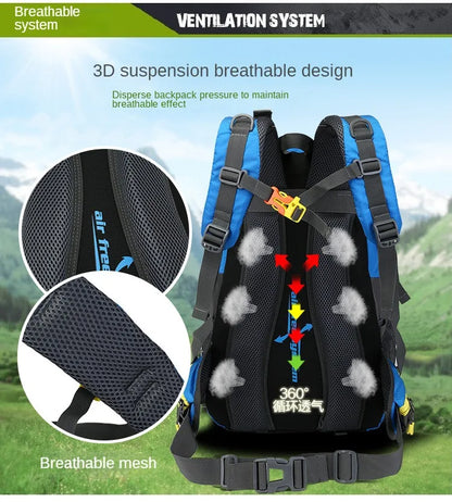 2023 Nepremokavé horolezecké batohy Rucksnack 40loutdoor Sports Bag Cestovné batoh kemping