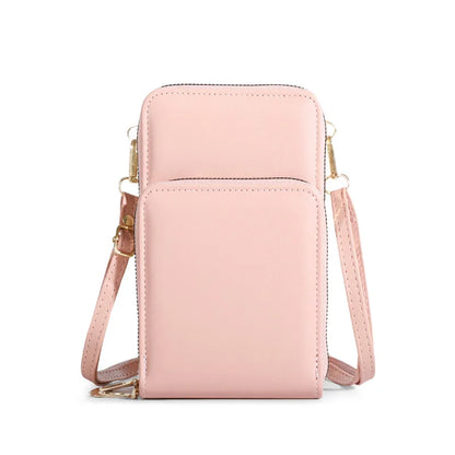 Kvinders taske luksus håndtaske stor kapacitet pu læder skulderposer tegnebøger kortholdere mobiltelefon pung kvindelig messenger taske