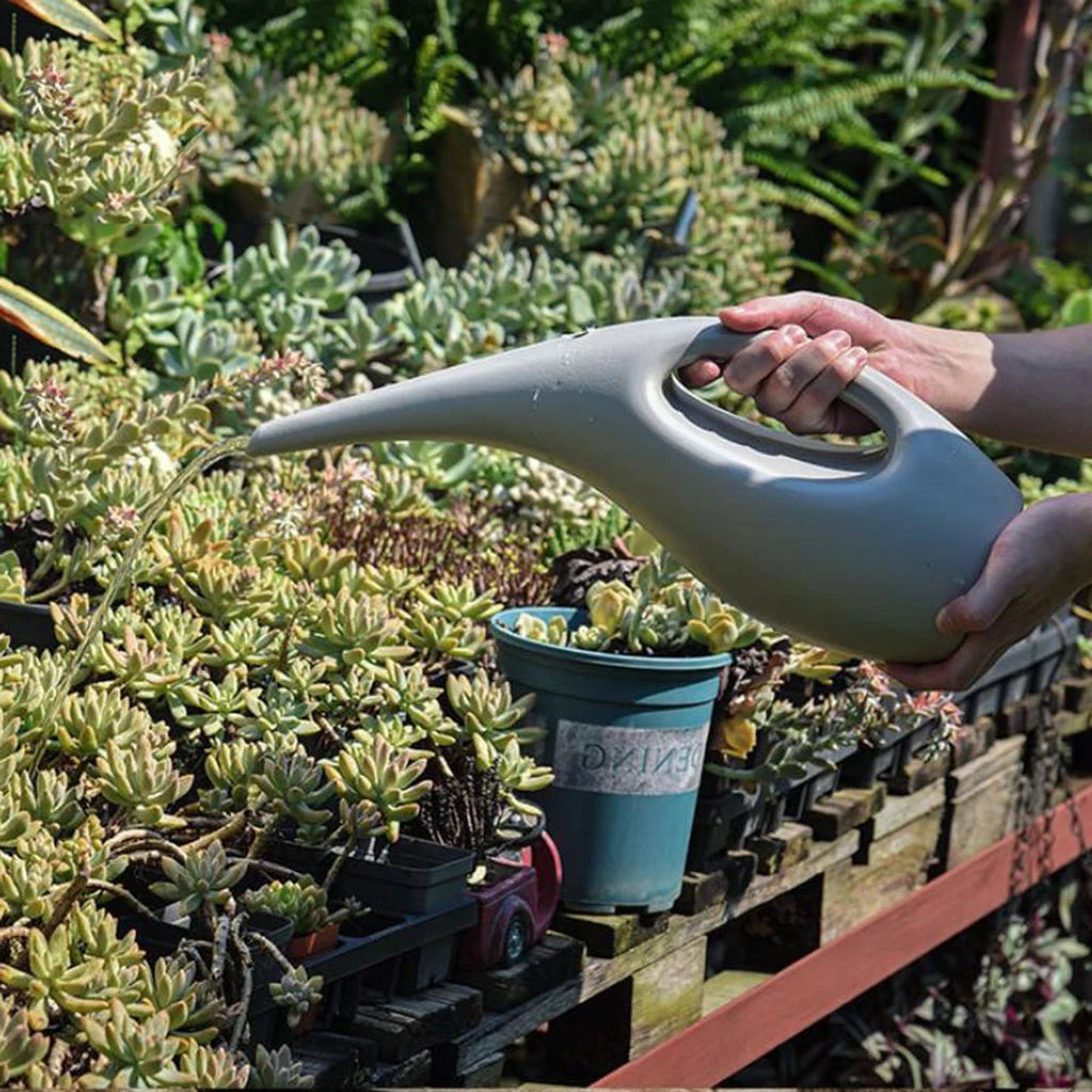2,5L 1,5 l hosszú szájat öntözés Can Pot House Házi Beltéri Virágnövények öntözés Pot Jar hosszú Spout kertészkedés öntözőkannák