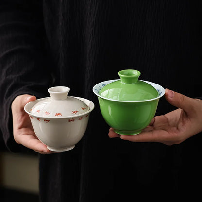 White Porcelain Simple Teaware Suit Japanese Retro Creative Ceramics Handmade Home Teapot Kung Fu Teaware Gifts