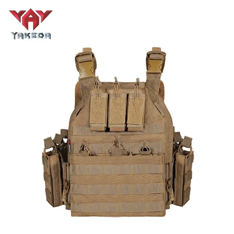 Brzo skidanje prsluka vanjski borbeni izdržljivi i prozračni kamo odjeća Molle System Tactical Tank Top