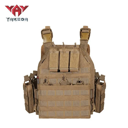 Brzo skidanje prsluka vanjski borbeni izdržljivi i prozračni kamo odjeća Molle System Tactical Tank Top