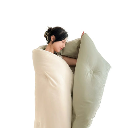 Neue zweifarbige Winterquilt-Trösterbett Bettdecke warme Winterdecke gesteppte Quilts Winterbett 150