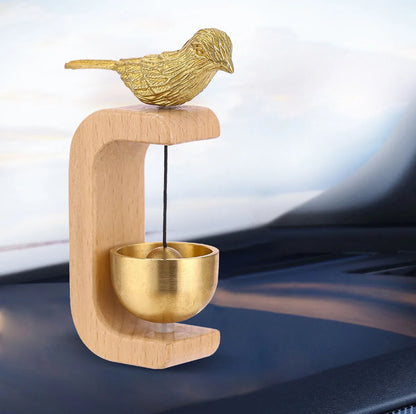 Japanese Wooden Wind Chimes Wireless Doorbell Entrance Door Bell Decorative Wind Bell for Home Opening Hanging Decorations