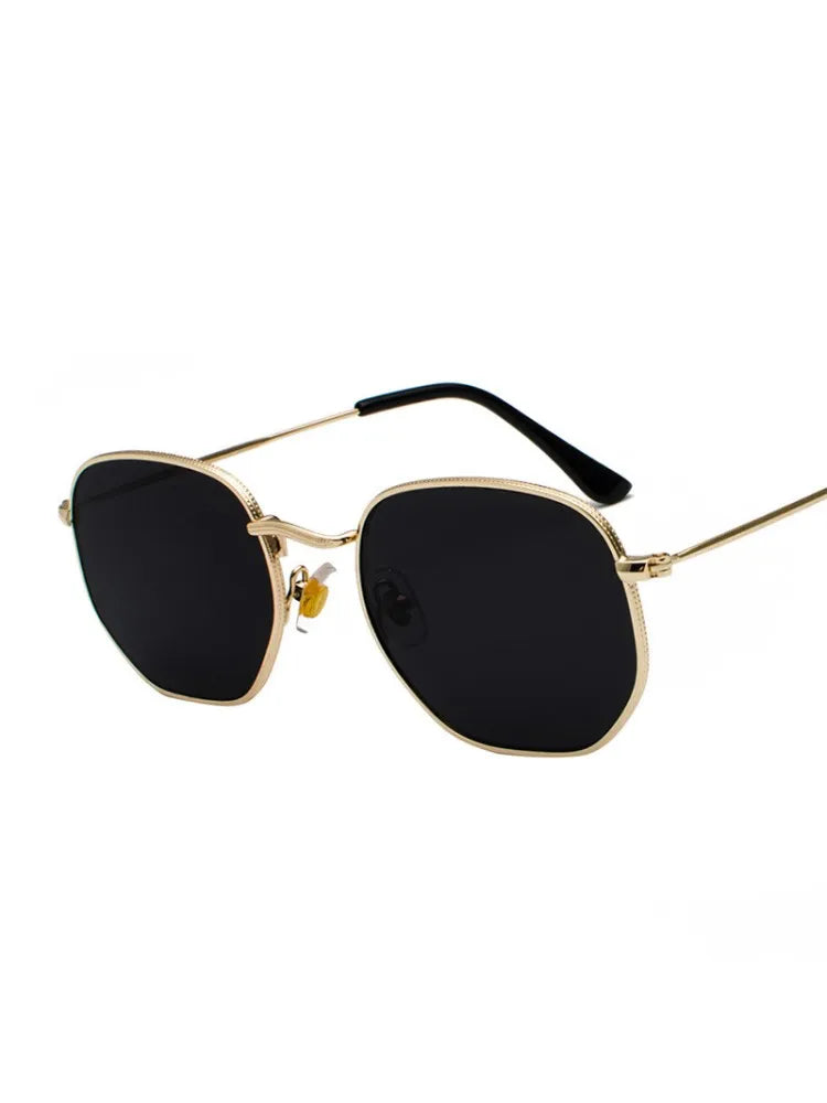 2022 Vintage Metal Men Sunglasses Brand Designer Sun Glasses Women Female Classic Driving Eyewear Uv400 Oculos De Sol Masculino