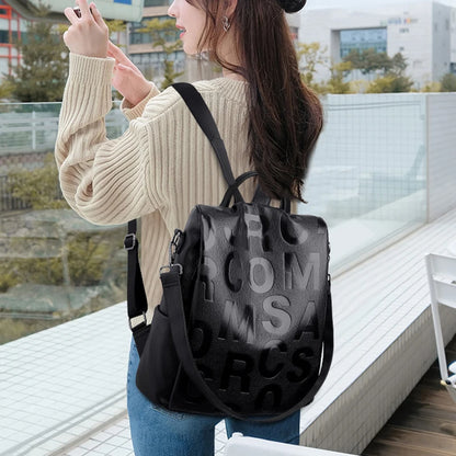 2022 új női hátizsák kiváló minőségű puha bőr hátizsák iskolás táskák lányoknak nagy kapacitású lopásgátló utazási hátizsák zsák