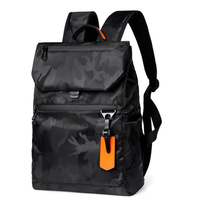 Laadukas vedenpitävä miesten kannettavan tietokoneen reppu muotimerkkien suunnittelija Black Reppu Business Urban Man Backpack USB -lataus