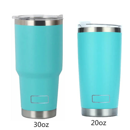 30oz 20oz Stainless Steel Tumblers Vacuum Flasks Yetys Travel Glass Coffee Mug Double Wall Water Thermos Bottle Car Cup