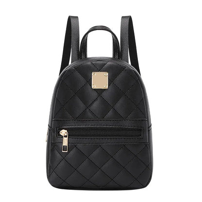 Mini mochila para mulheres Pu couro de couro multifuncional Bolsa Crossbody Phone Pacote de bolsas de luxo Bolsas de mensagens de ombro da marca