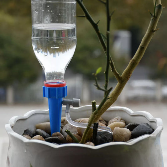 Irrigation d'irrigation automatique Automatique Flower Pot Waterers System Flear Plantant arrosage de gamme d'eau goutte à goutte à eau effil