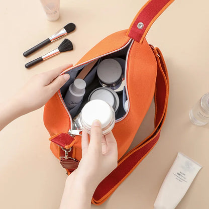 Vodootporna putnička kozmetička torba vanjska torbica za patentnu zatvaračinu prašinu Jednostavna i prikladna ženska toaletna potrepština pribor za odlaganje alata