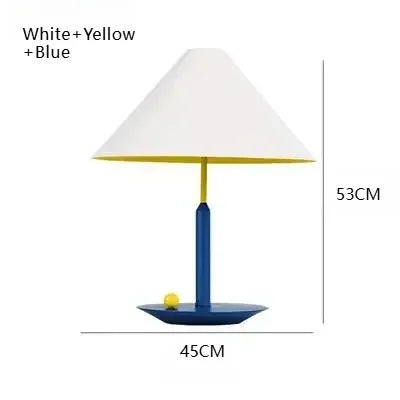 Nordic Scandinavia Table Light Metal Desk Lamp with E27 Led Bulb For Bedroom Study Bedside Hotel Homestay Decoraton