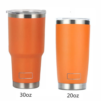 30oz 20oz Stainless Steel Tumblers Vacuum Flasks Yetys Travel Glass Coffee Mug Double Wall Water Thermos Bottle Car Cup