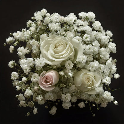 30Heads 29 cm csecsemők lélegzetet mesterséges virágok műanyag Gypsophila barkács virágcsokrok elrendezése az esküvői otthoni dekorációhoz