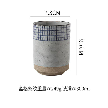 Ceramic Water Cup Creative Japanese Sushi Table Cup Office Water Cup Large Capacity