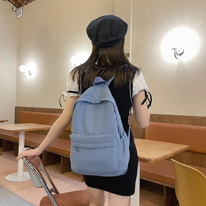 Fashion Backpack Canvas Women Rucsac anti-furt geantă pentru umăr nou geantă de școală pentru adolescenți pentru fete de fete feminină
