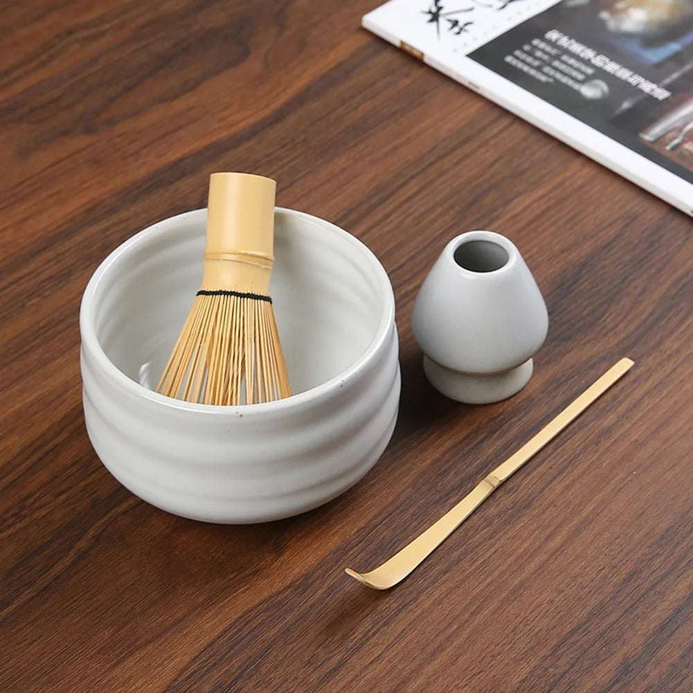 Ceramic Matcha Green Tea Chasen Holder Japanese Stand Bowl Bamboo Whisk Grinder Brushes Tea Tool Holder Teaware Sets Accessories