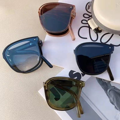 Klappende Sonnenbrille, tragbar, ultra leichtes Sonnenschutz, UV -Schutz, Sonnenbrille für Männer und Frauen