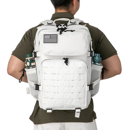 QT & QY 25L/45L taktisk militær rygsæk til mænd og kvindelige hærangrebspakke taske lille skolesæk med flaskeholder