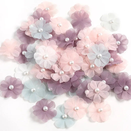 30/50 pezzi di fiori artificiali rosa fiori finti fatti abbigliamento da sposa artigianato decorazioni per decorazioni per matrimoni per la casa accessori regalo
