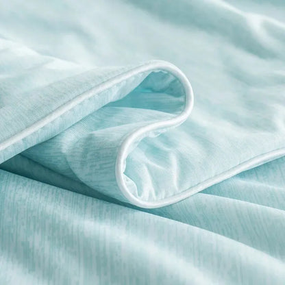 Cobertores de resfriamento de ar condicionado liso edredom de verão colcha de verão de fibra de fibra de fibra de fibra de fibra de pele respirável