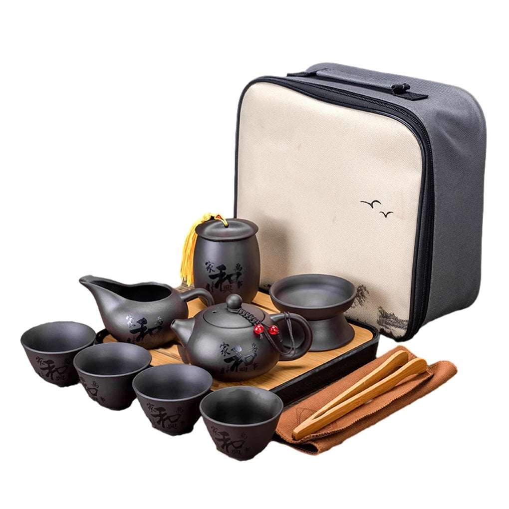 Exquisite Shape 360 Rotation Tea Maker and Infuser Porcelain Chinese Gongfu Tea Set Ceramic Tea Cup