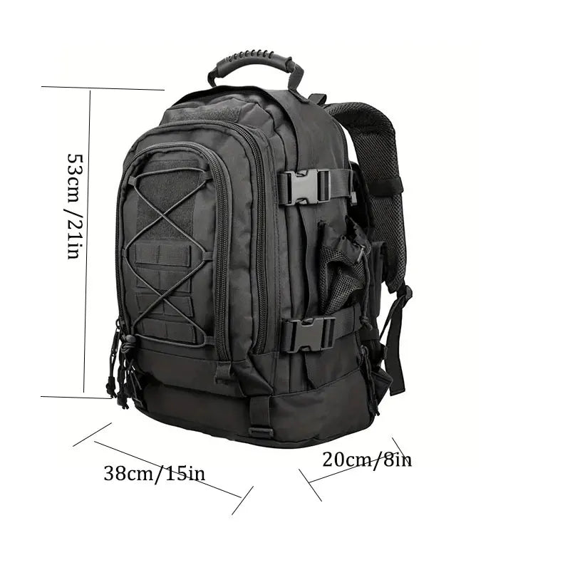 Grote capaciteit 40L-64L Outdoor Tactical Military Tactics Backpack Travel Hiking Camping Fishing Tool Backpack voor mannen vrouwen