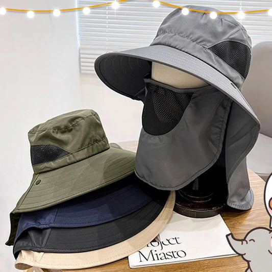 Letný ochranný klobúk vonkajší kemping slnečný klobúk Ženy na turistiku slnečný klobúk