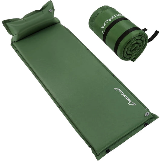 Clostnature Self Inflating Sleeping Pad for Camping 1.5 2 3 inch Cam Country Mouse