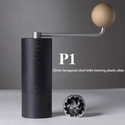 Kingrinder P1 P2 Manual Coffee Grinder Hand grinder precision manual Italian hand-brewed coffee beans portable household grinder