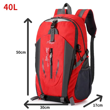 Vonkajší horolezecký batoh pre mužov a ženy cyklujúca batoh pre mužov a ženy športový batoh na voľný čas na voľný čas