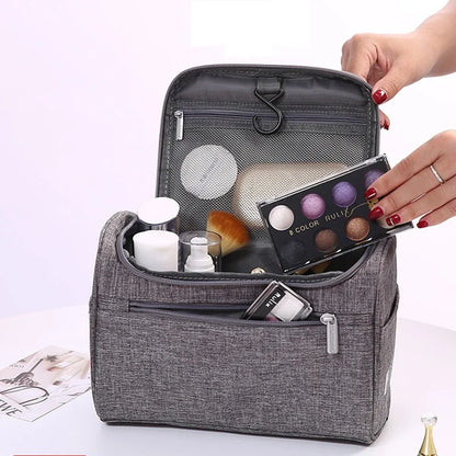 2022 Vandtæt tilslutning til kvinder kosmetisk taske Rejsningsarrangør Men Makeup Bag Make Up Case Badeværelse Toiletartik