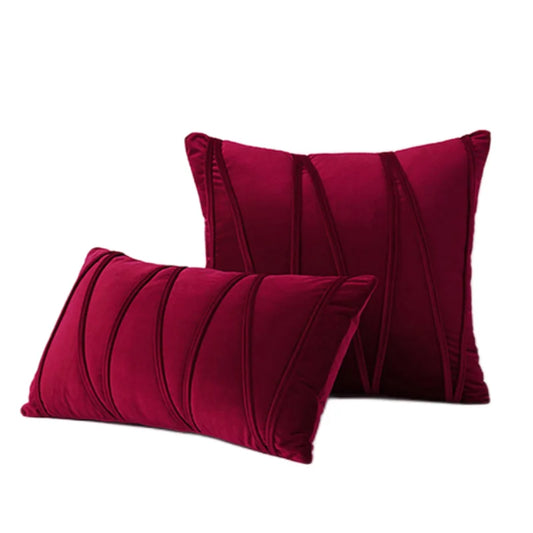 Zestaw 1/2 w paski aksamitne rzut poduszki nowoczesne dekoracyjne kanapę miękkie przytulne poduszki na świąteczne wystrój domu