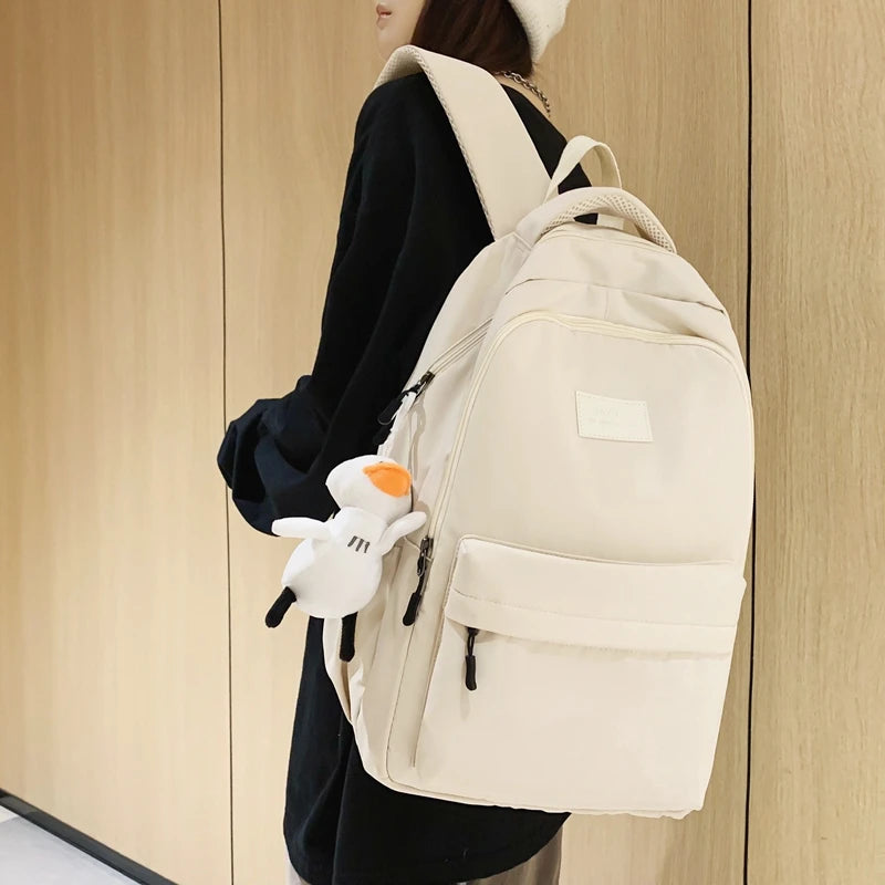 Joypessie impermeable adolescente bookbag nylon mochilas mochila mochil