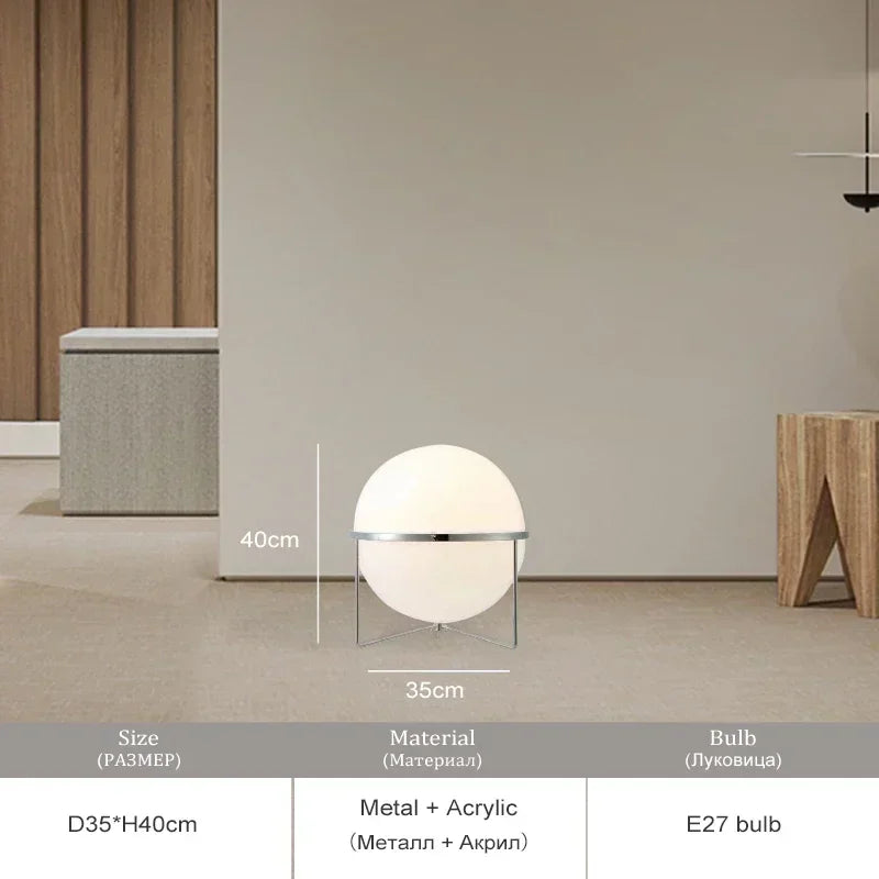 Modern Design LED Standing Floor Lamp For Living Room Hotel Bedroom Floor Lights Ball Bedside Floor Lamp Art Deco Standing Light