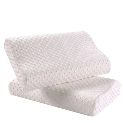 1pc: n vaihto Ortopedinen tyynyn lateksihierontatyynyt Luonnollinen lateksimuistityyny nukkuva kotitarvikkeet tyynykansilla