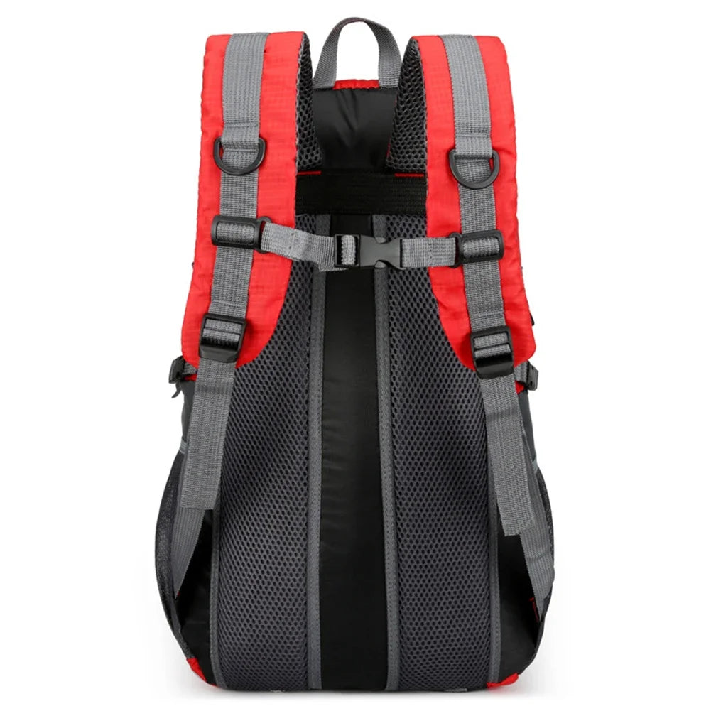 Classic 40L Outdoor Backpack Men Women High Quality Waterproof Travel Backpack Bag for Men Causal Patchwork Sport Backpack Women