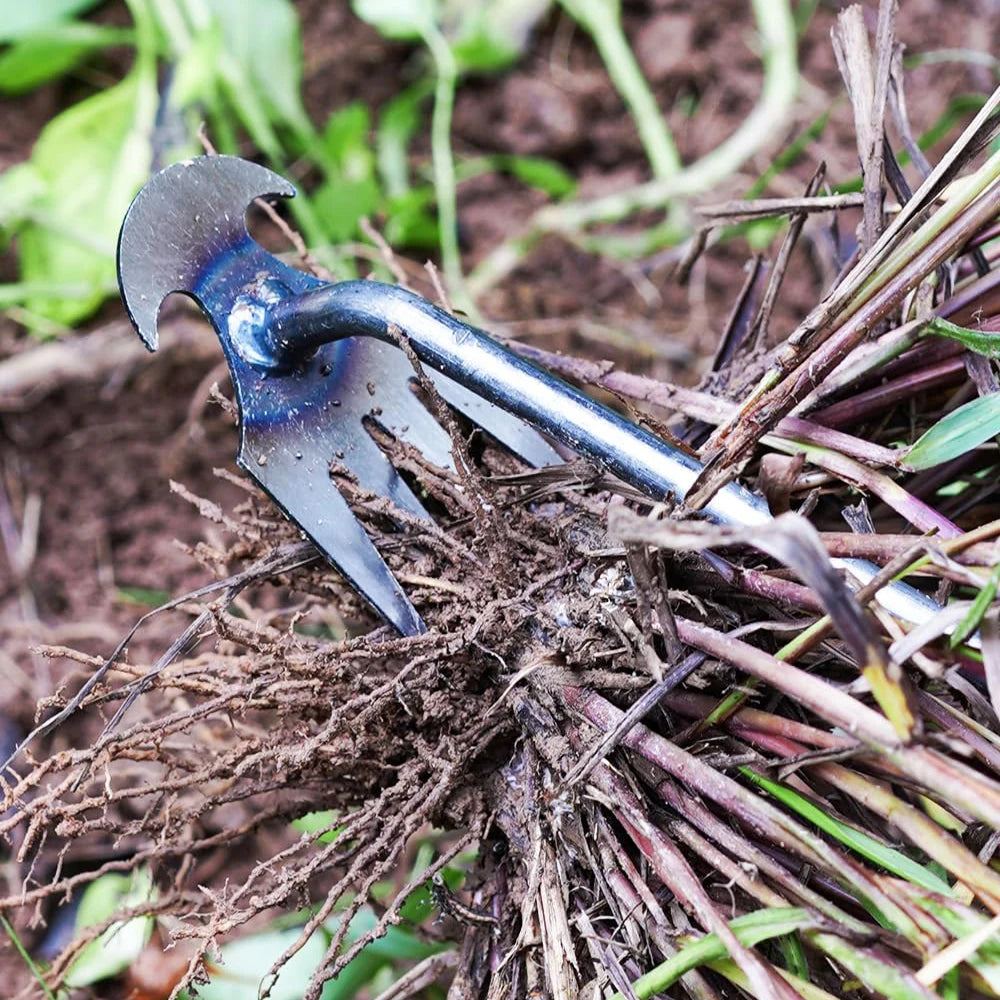 Korenje artefakata iskorijenjenja alata za korenje čelični korov izvlačenje dvostruke svrhe uklanjanje ruku za uklanjanje korova na farmi vrtnog dvorišta