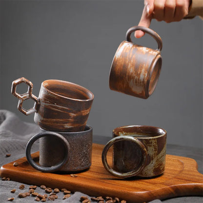 Creative Medieval Ceramic Mug Coffee Mug Ceramic Mug Nordic Afternoon Tea Simple Creativity