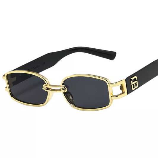 Nieuwe mode vintage zonnebrillen dames mannen merkontwerper retro rechthoek zonnebril vrouwelijk mannelijk populaire kleurrijke vierkante brillen