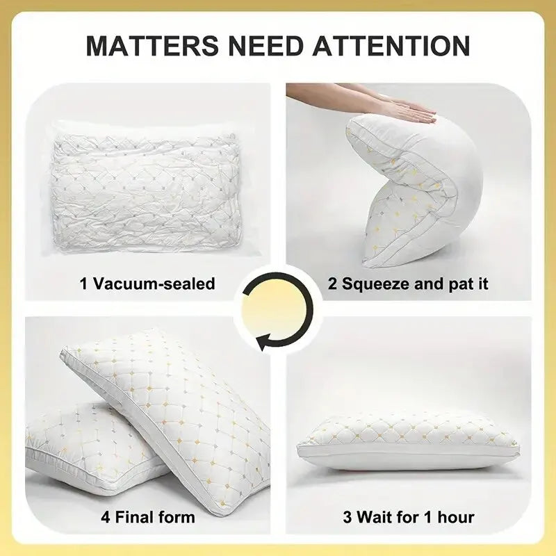 Pillow de algodão do mesmo hotel de 1pc, travesseiro de pescoço tridimensional para dormitório do quarto de dormir, hotel de dormitório aplicável